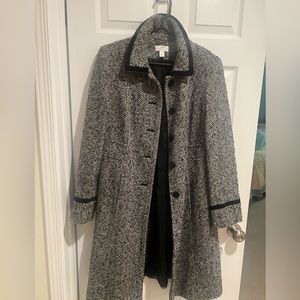 Anne Taylor Loft long dress coat.